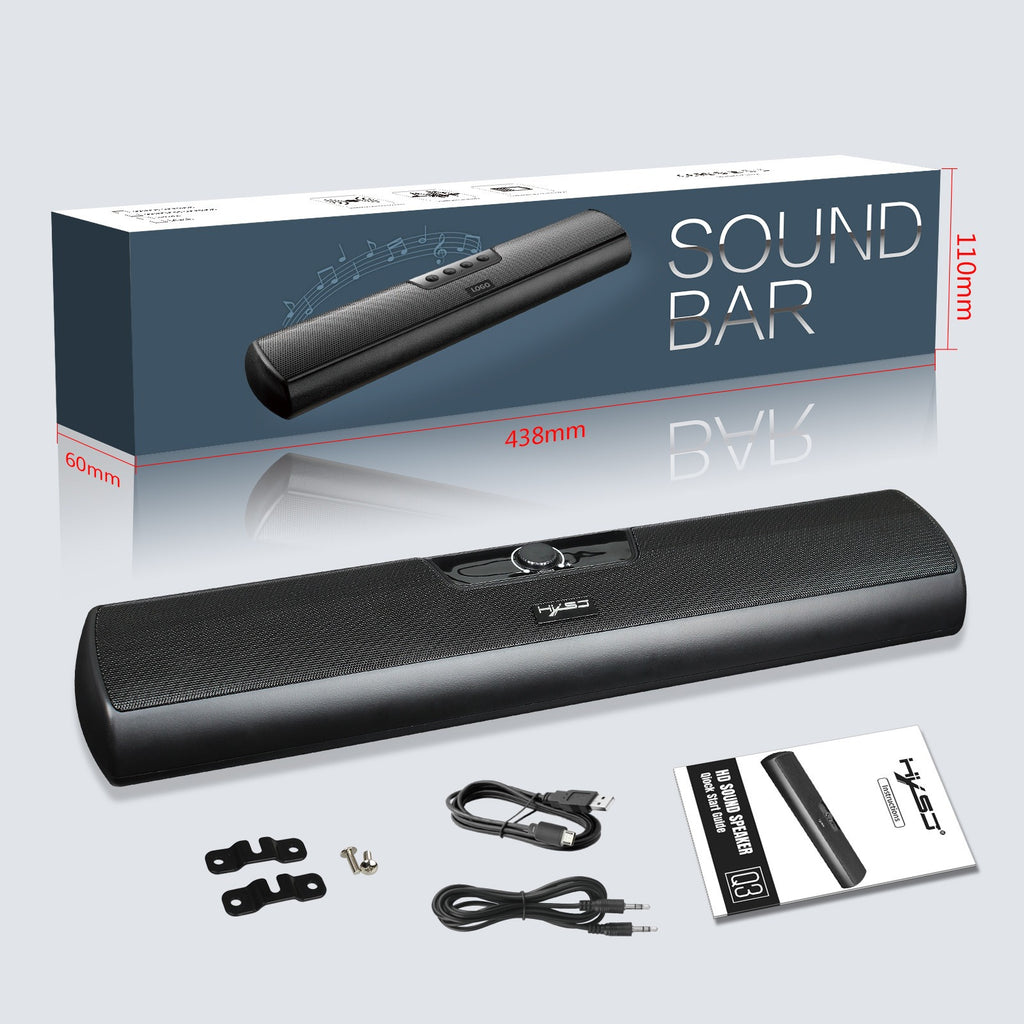 Bluetooth 5.0 Bass Speaker with USB & TF Card Support