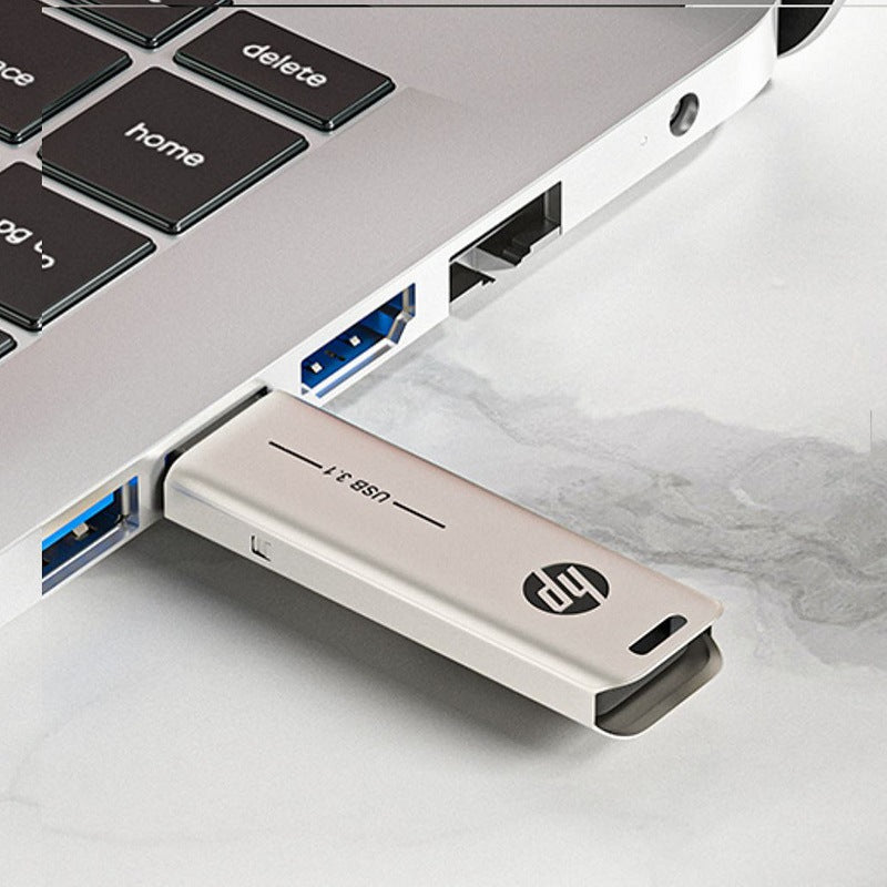 HP 128GB USB 3.1 Flash Drive (Metal, High-Speed)