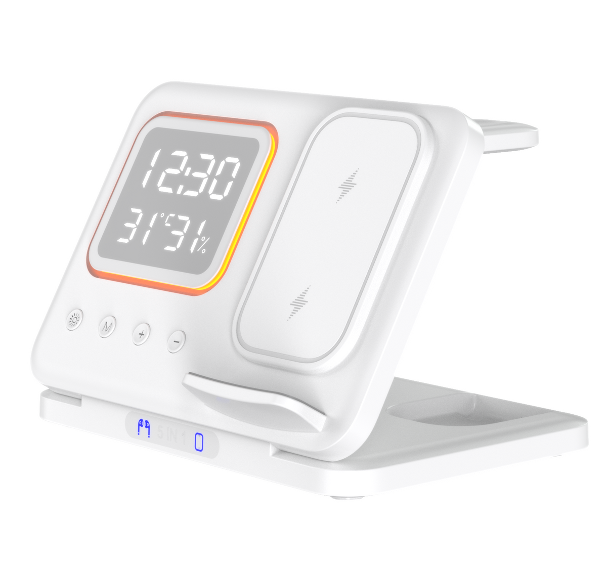 5-in-1 Wireless Charging Station (15W Fast Charge)