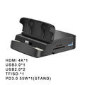 8-in-1 USB-C Docking Station with Phone Stand