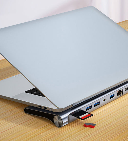 12-in-1 Dual HDMI USB-C Docking Station (MST Multi-Screen)
