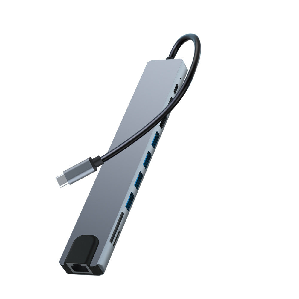 10-in-1 USB-C Hub (4K HDMI, Ethernet, USB)