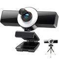 4K Autofocus Webcam with Fill Light (1080p, 60FPS)