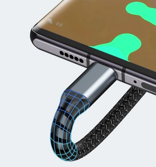 100W 3-in-1 Fast Charging Cable with LED Power Display
