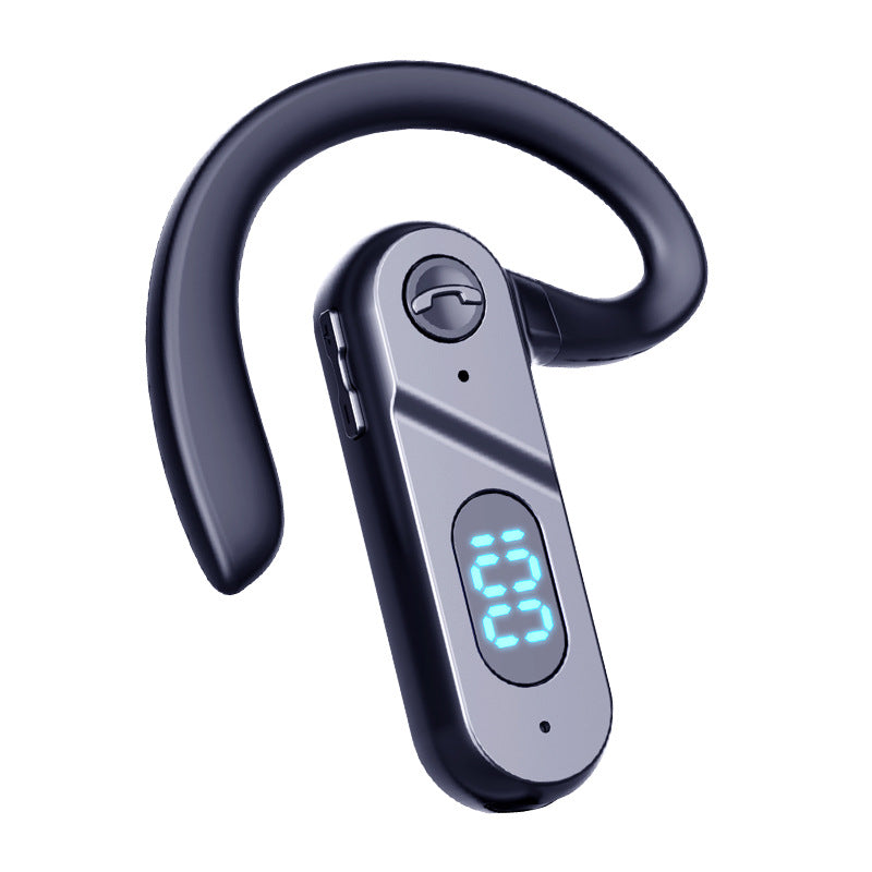V28 Single-Ear Bluetooth Headset with Digital Battery Display