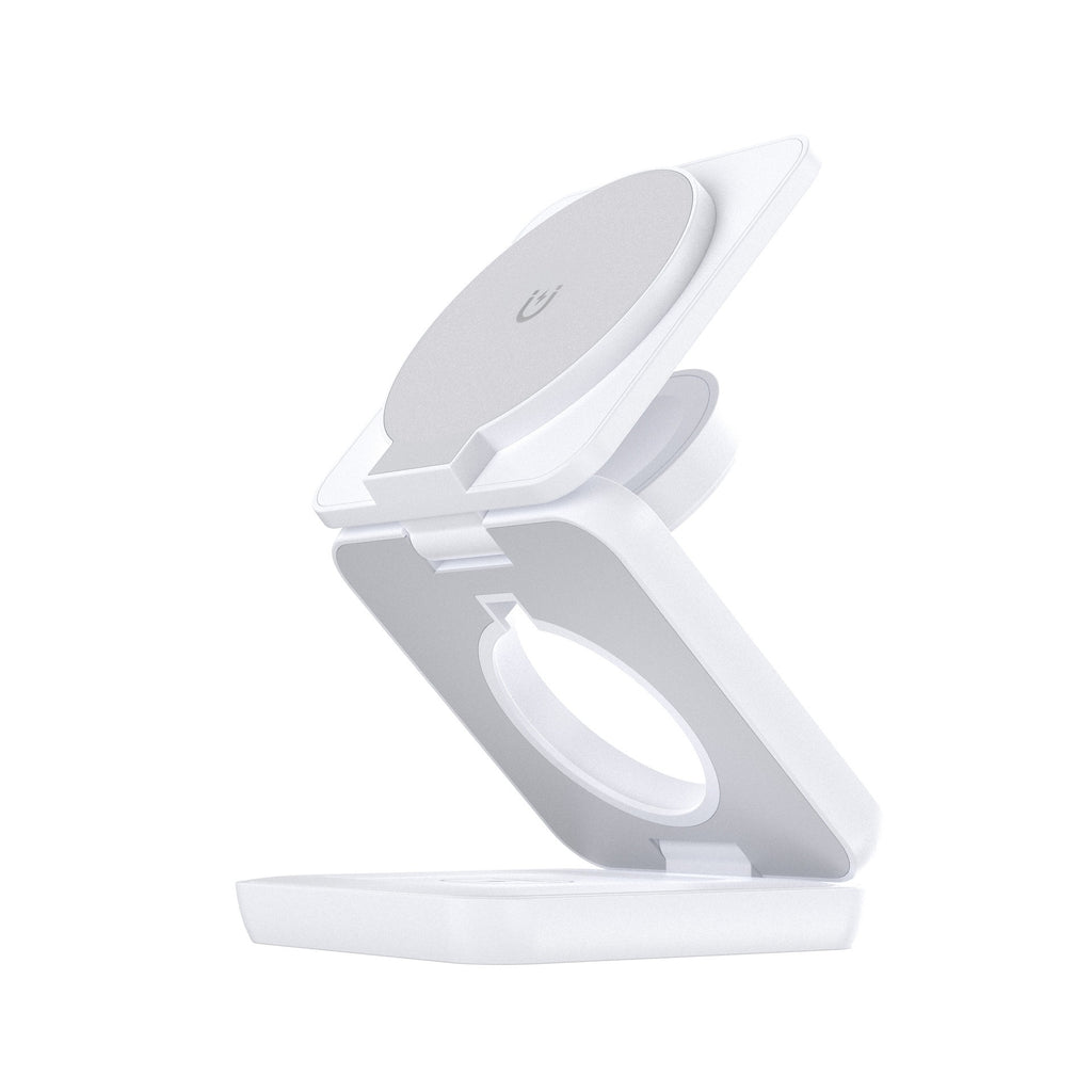 3-in-1 Foldable Magnetic Wireless Charger with Phone Stand