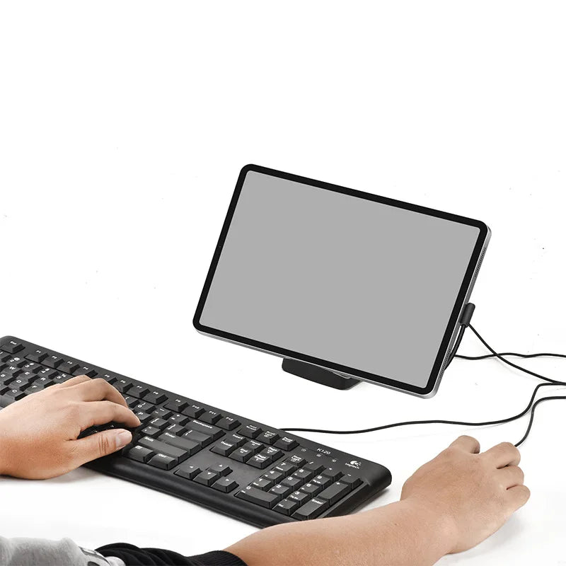 8-in-1 USB-C Docking Station with Phone Stand